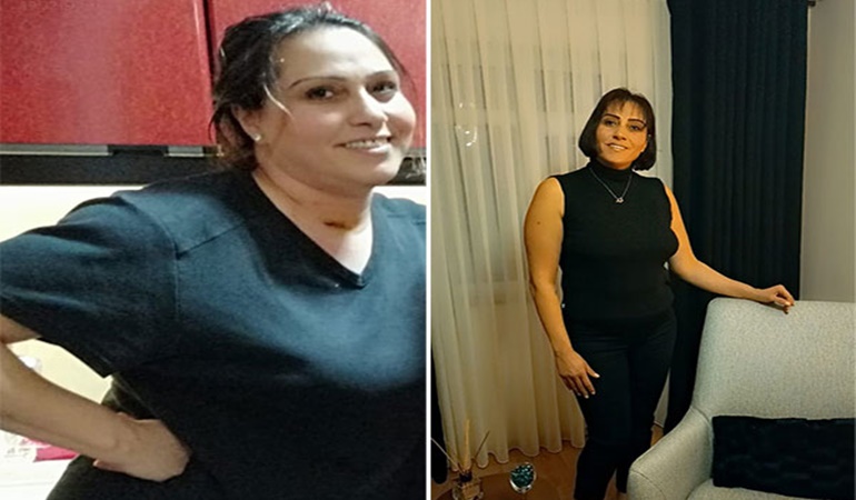 11 ayda 17 kilo verdi, 20 yıl önceki montu yeniden giydi!