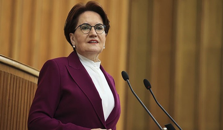 Akşener'den Erdoğan'a manda yoğurdu tepkisi