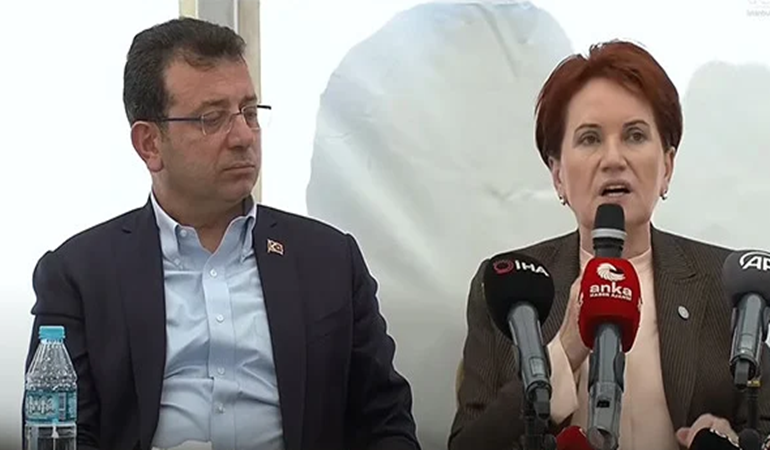 Akşener ve İmamoğlu Hatay’da