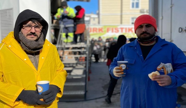 Antikkapı’dan deprem bölgesinde sıcak yemek ve çorba