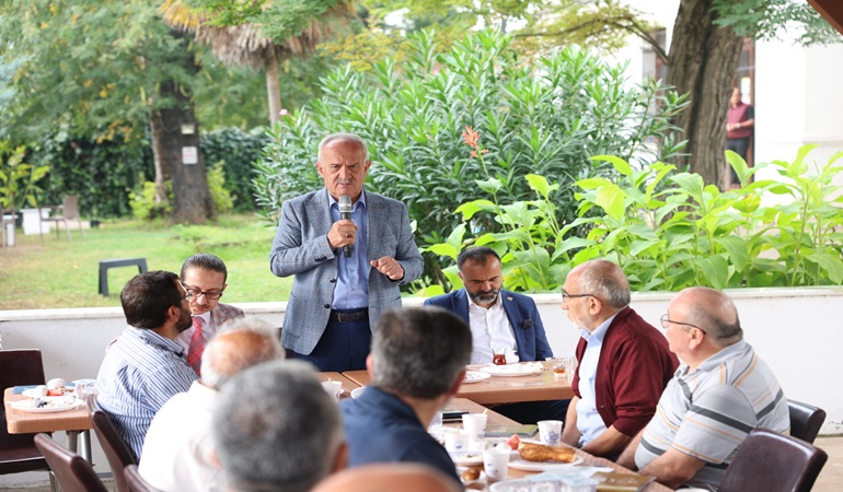 Başkan Aygün esnaf buluşmalarını sürdürüyor