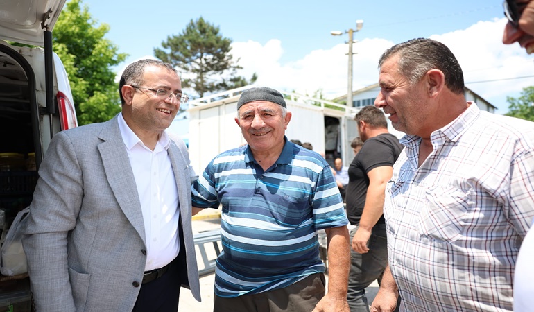 Başkan Gökçe’den Derince’nin köylerine ziyaret