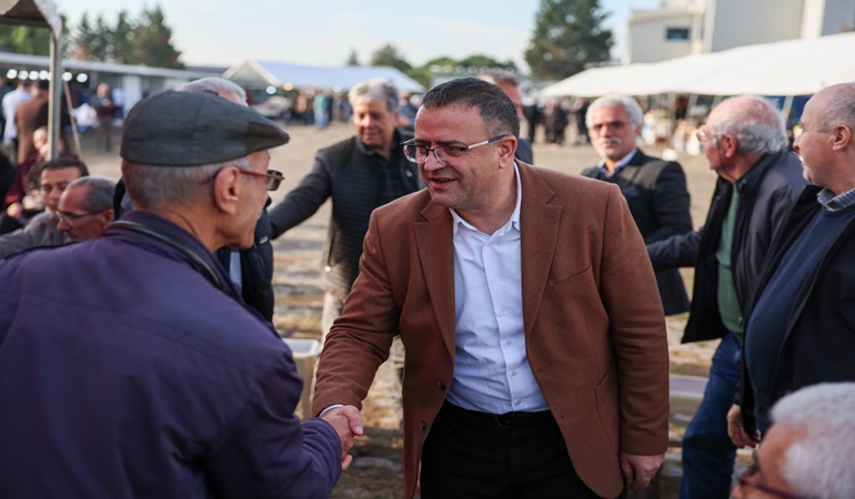 Başkan Gökçe, fuar günlerinde gakkoşları yalnız bırakmadı!