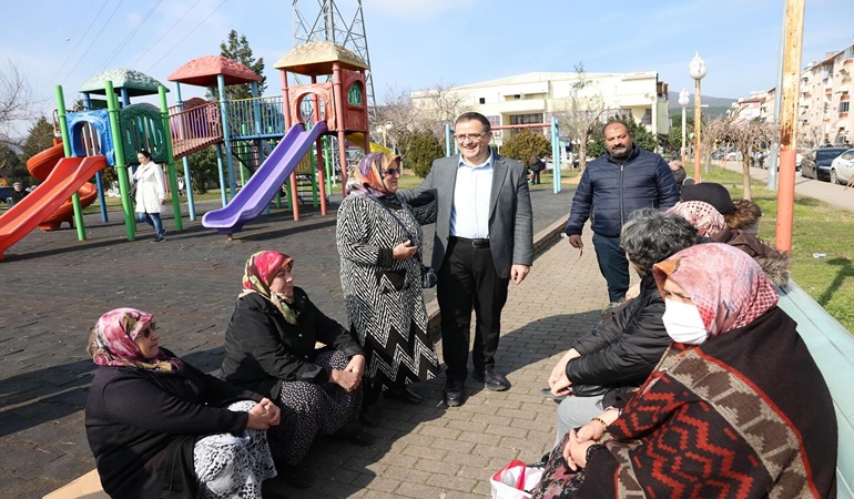 Başkan Gökçe Ramazan’da da halkla iç içe