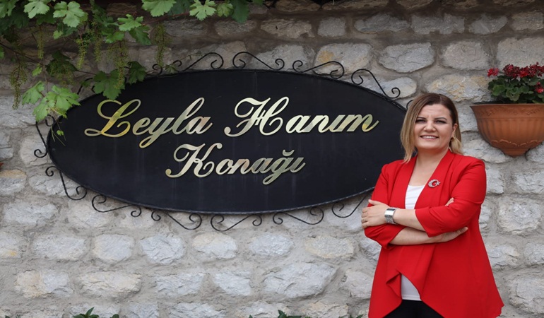 Başkan Hürriyet'e, Safranbolu'da Leyla Hanım sürprizi