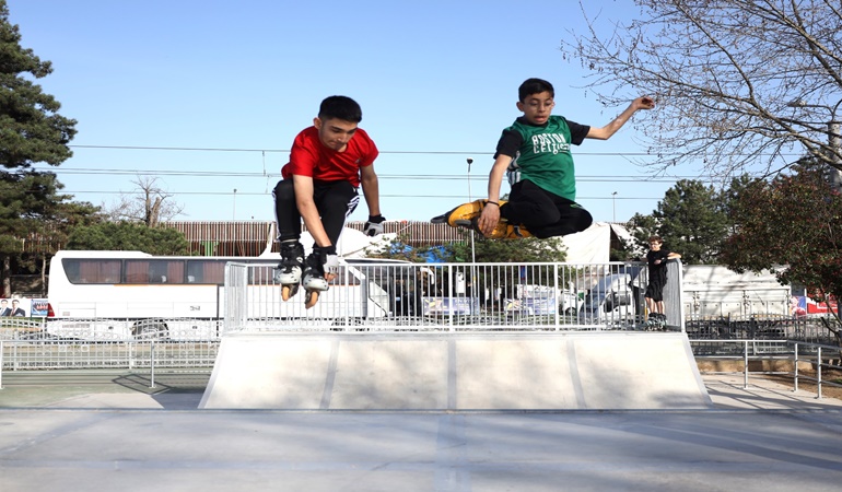 Bir skate park da o ilçeye