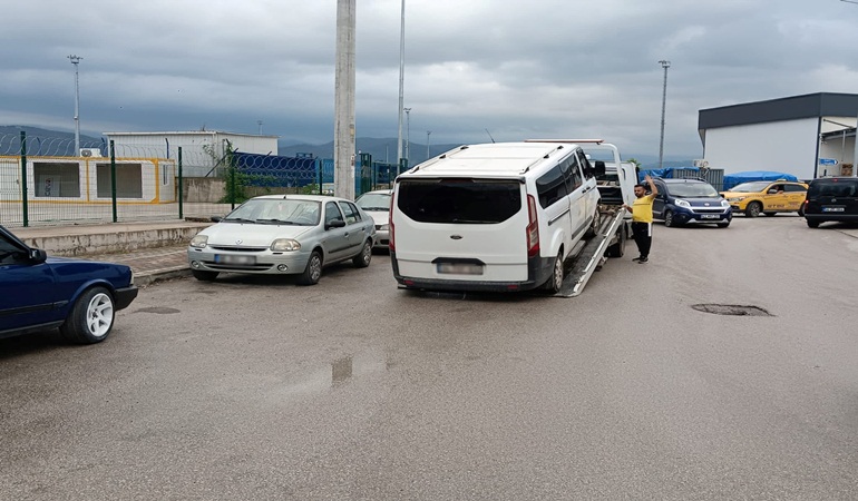 Büyükşehir’den servis araçlarına sıkı denetim