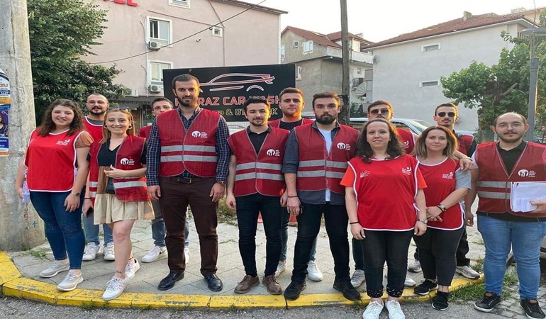 CHP’li gençler yeni seçmenle çok motive