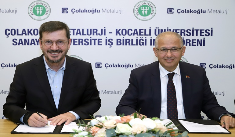 Çolakoğlu Metalurji’den Kocaeli Üniversitesi ile iş birliği protokolü 