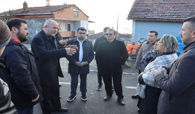 Çubuklubala sakinlerinin ihtiyaçlarını yerinde tespit ettiler