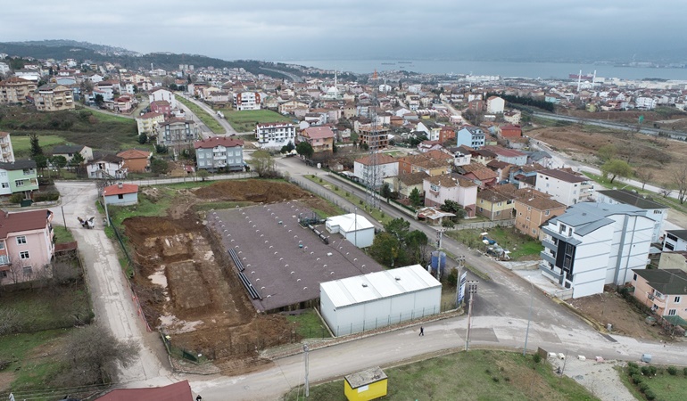 Derince Çınarlıdere’de İçme Suyu Arıtma Tesisi için kollar sıvandı