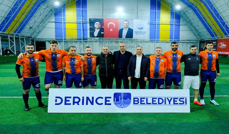 Derince’de futbol turnuvası heyecanı 