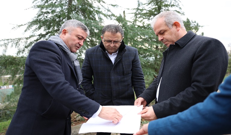 Derince’de Mimar Sinan parkı yeni yaşam alanı olacak