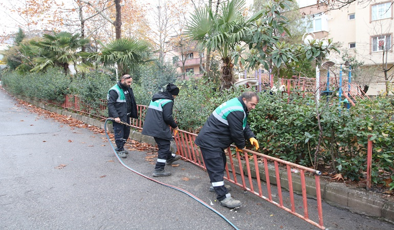 Derince’de o park yenileniyor