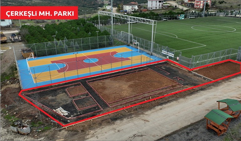 Dilovası’na 8 yeni park