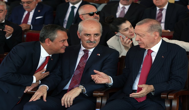 Erdoğan, Özel ve Bahçeli yemekte bir araya geldi