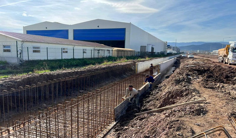 Ford Otosan ile Serbest Bölge arasına yeni yan yol