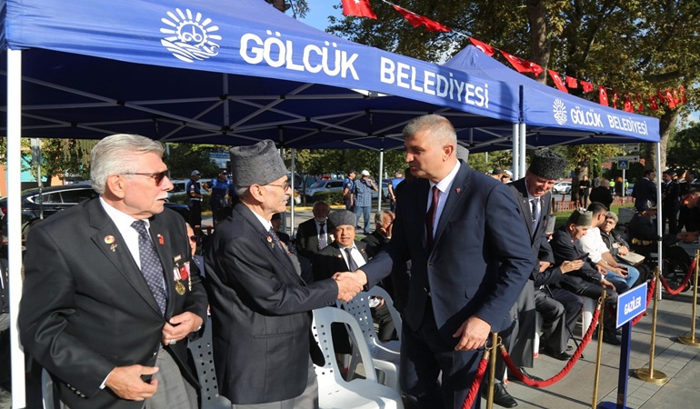 Gaziler Günü Gölcük’te törenle kutlandı