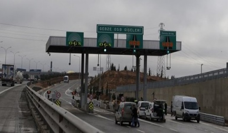 Gebze gişeleri o tarihe kadar trafiğe kapatıldı