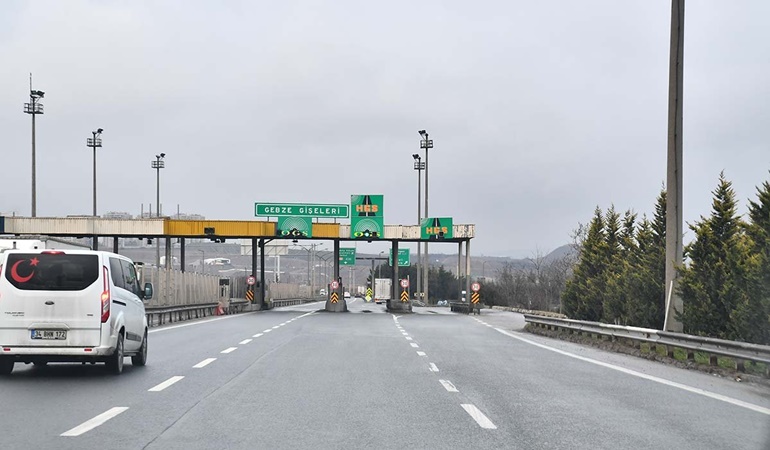 Gebze gişelerinden otoyola girişler kapatılacak