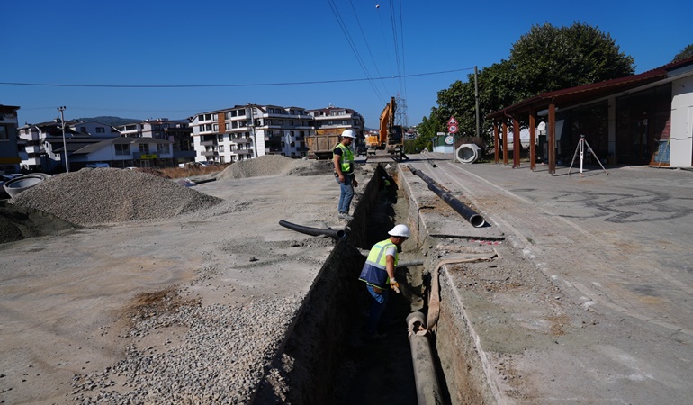 Gölcük’te 41,8 kilometre yeni altyapı hattı yapılacak