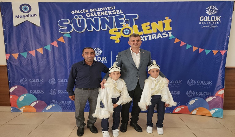 Gölcük’te sünnet şöleni heyecanı