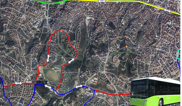 Gölcük’te yeni hastaneye giden 3 hattın güzergahı değişti 