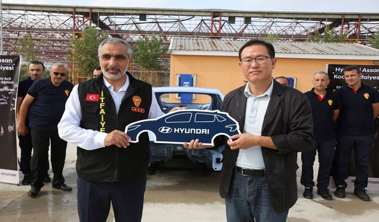 Hyundai’den Kocaeli İtfaiyesine 3 gövde araç 