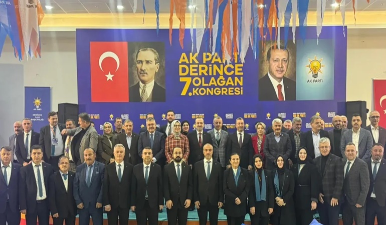 İşte AKP’nin yeni Derince ilçe yönetimi