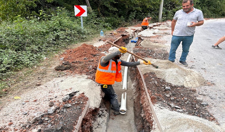 İSU’dan Karamürsel’de 5 mahalleye yeni altyapı hattı 