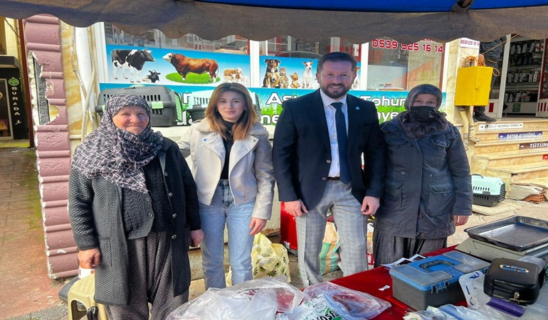 İYİ Parti Kandıra’da esnafını nabzını tuttu!