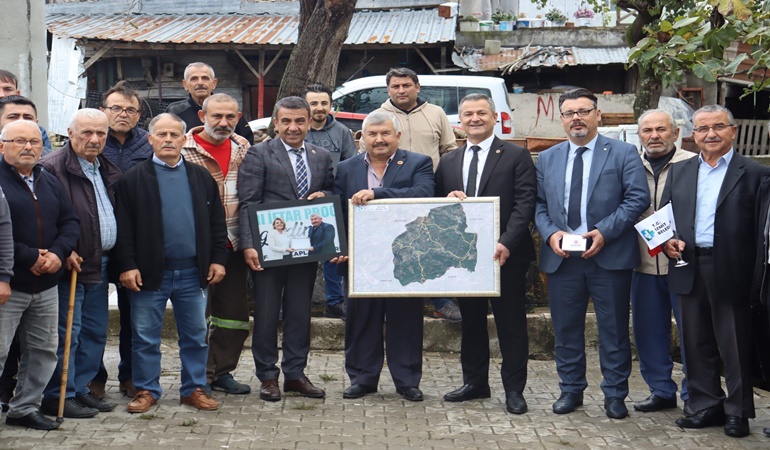 İzmit Belediyesi yöneticileri Bulduk Köyü’ne de gittiler