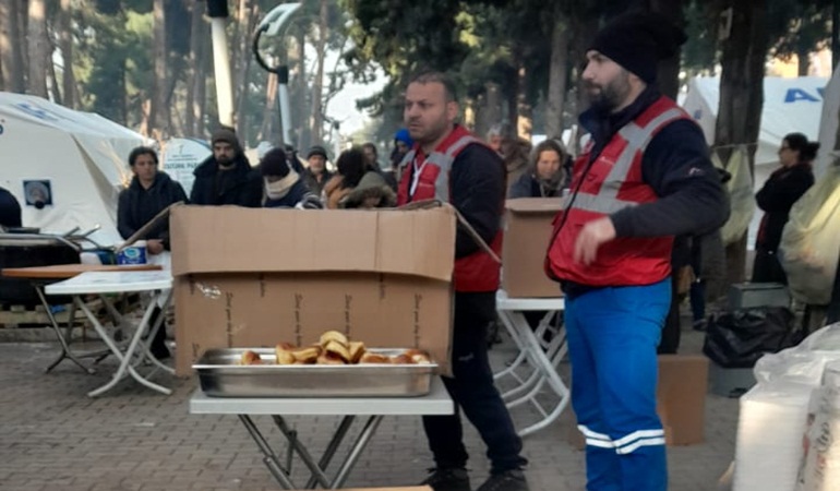 İzmit Belediyesinin Hatay’daki aşevine gelen mektup 