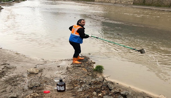 İzmit Körfezi ve derelerdeki su kalitesi izleniyor