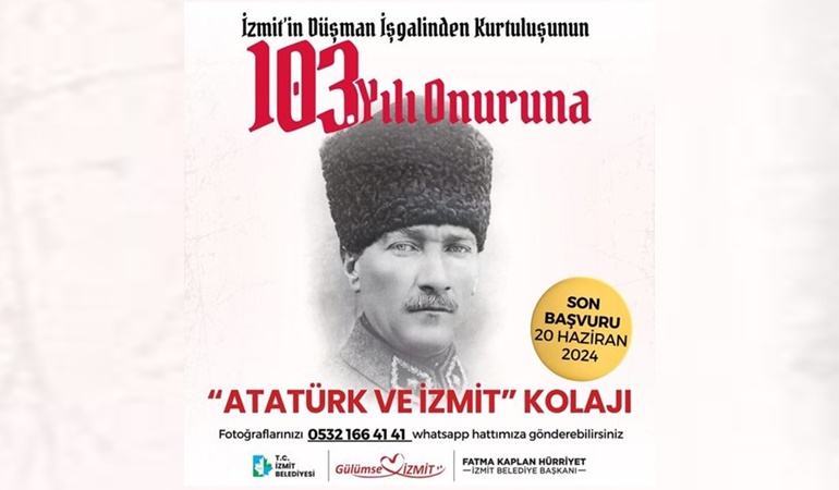 İzmitlilerin fotoğraflarından oluşan Atatürk silueti bilbordları süsleyecek!