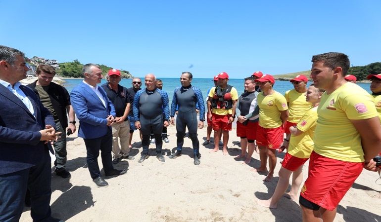 Kandıra sahillerinde kurtarma ekipleri sezonu kapattı