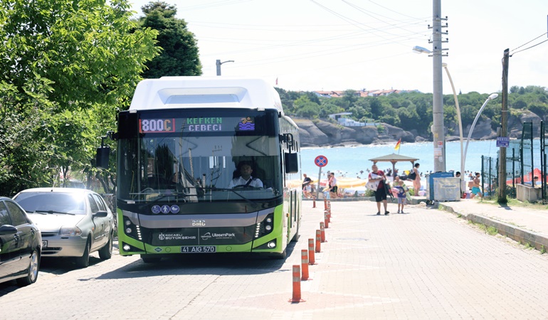 Kandıra sahillerine otobüsle günde kırk sefer