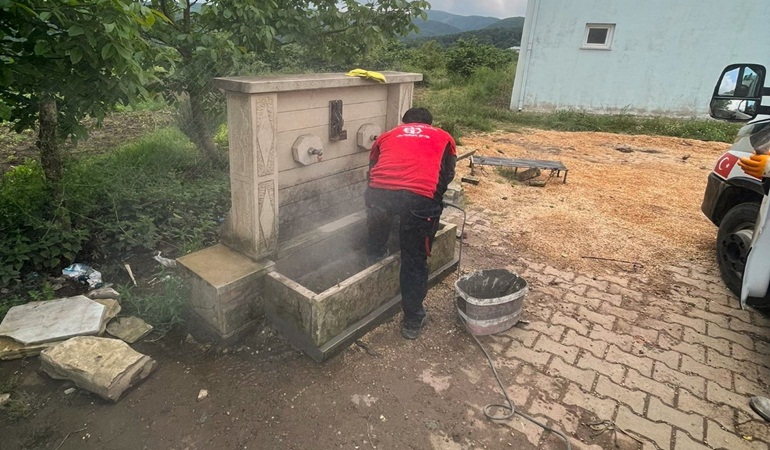 Kandıra Teksen’in lezzetli suyu ile ünlü çeşmesi yenilendi