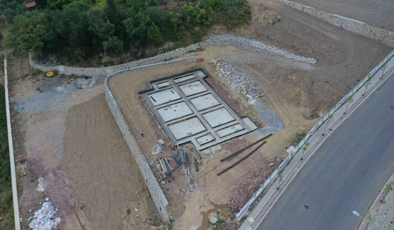 Karamürsel Millet Bahçesi’nin restoran binasının temeli atıldı