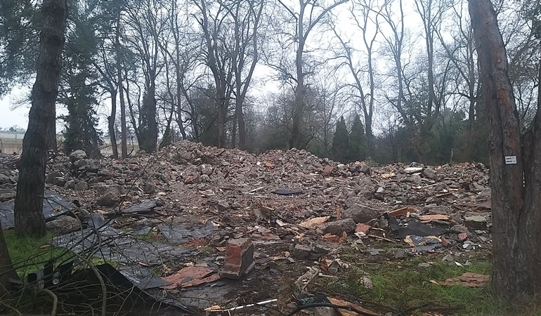 Kartepe Tağmaç kışlasının içler açısı hali