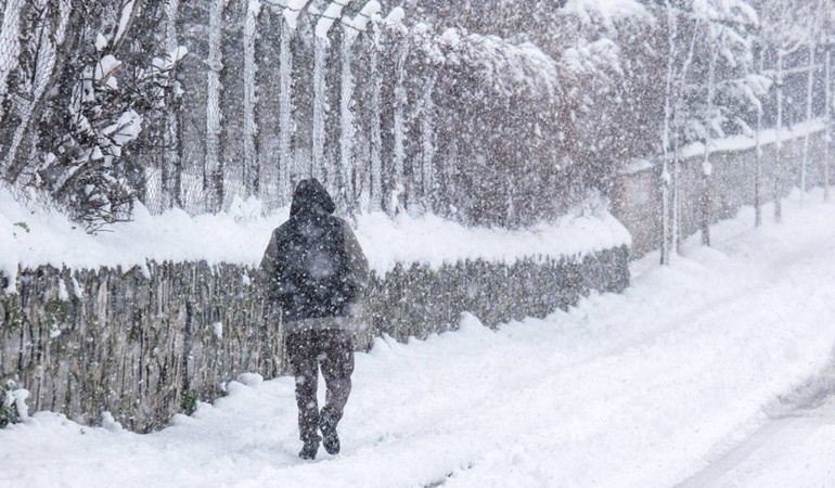 Kocaeli’de hava soğudu, kar geliyor