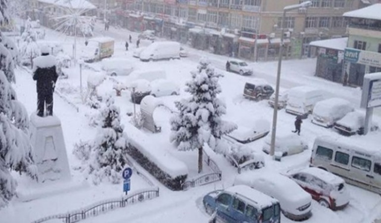 Kocaeli için kuvvetli kar yağışı uyarısı!