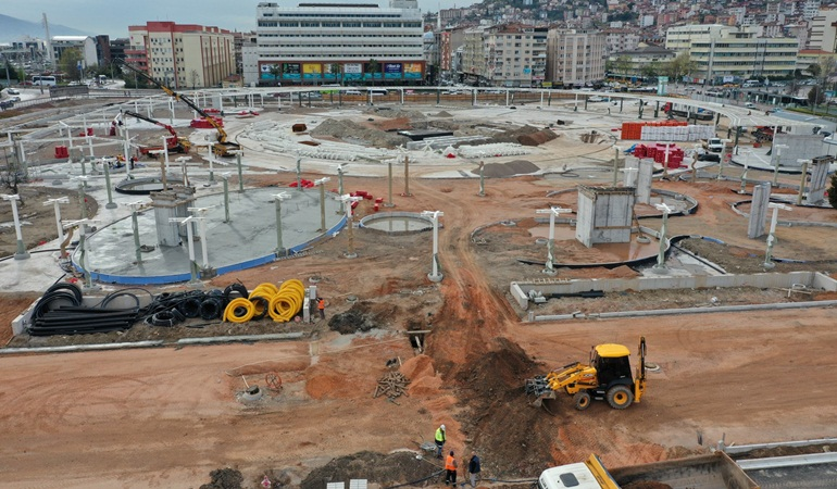 Kocaeli’nin yeni yaşam merkezi meydana çıkmaya başladı