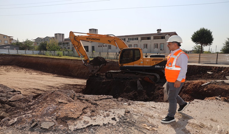 Körfez’de 54 yataklı ek hastane için kollar sıvandı