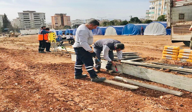 Körfez’den Maraş’a Kardeşlik Parkı