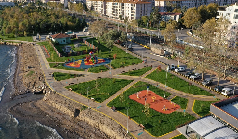 Körfez Yarımca’ya yeni bir sahil parkı