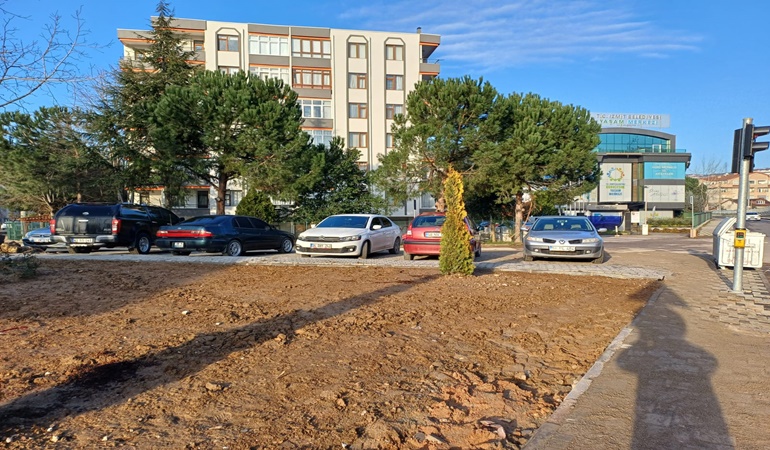 Kuruçeşme’deki açık otopark elden geçirildi