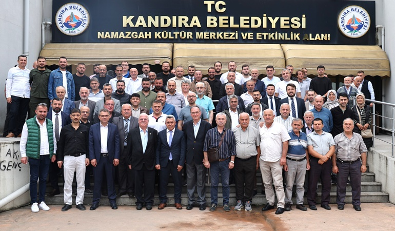 Ölmez, Kandıra esnafıyla kahvaltıda buluştu