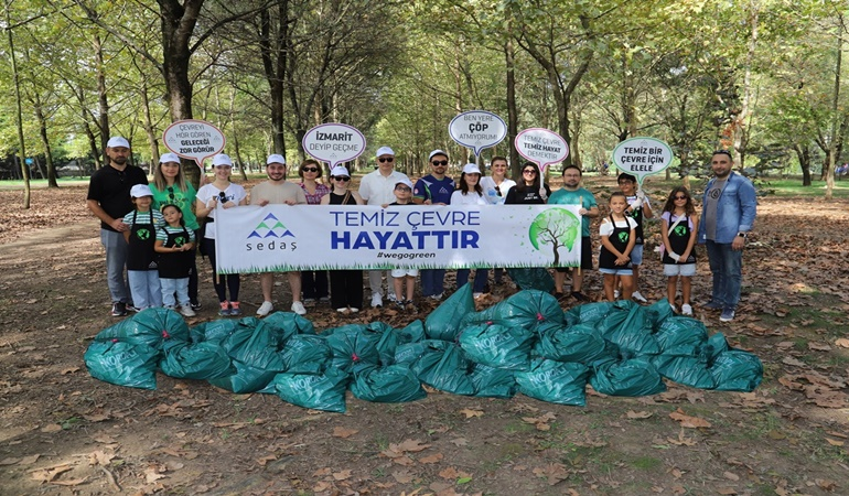 SEDAŞ çalışanlarından İzmit’te Dünya Temizlik Günü hareketi!