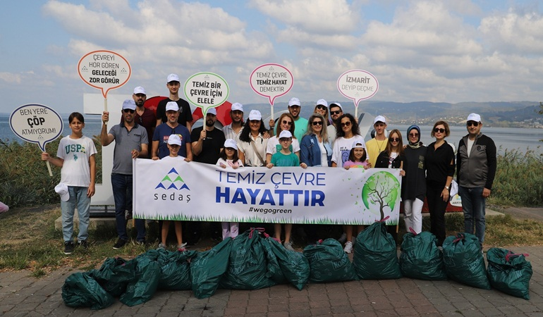 SEDAŞ Gönüllüleri, Dünya Temizlik Günü için Arifiye Gölbaşı’nda buluştu